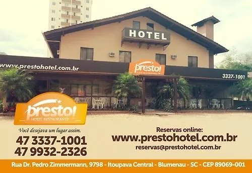 **  Presto Hotel Blumenau Brazil